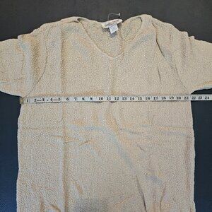 Vintage Simply Susan Beige Blouse